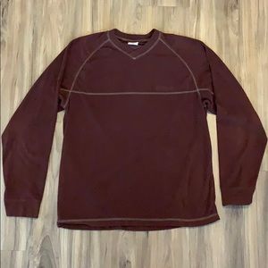 Columbia men’s long sleeve soft shirt/sweater